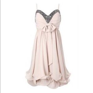 French connection beaded detail dress